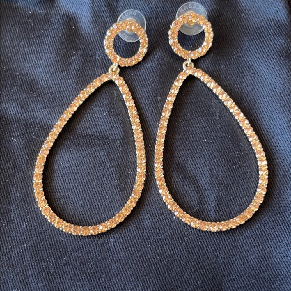 Baublebar rhinestone statement earrings